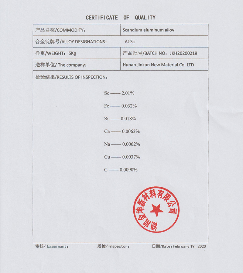 湖南金坤新材料有限公司,金屬鈧,金屬鈧粉,鋁鈧合金,金屬鈧靶,鋁鈧靶材,鋁基靶材,氧化鈧,各類鈧鹽,氟化鈧,貴金屬粉末低氧超細鈦粉,鋯粉,鉿粉,鈮粉,鉭粉